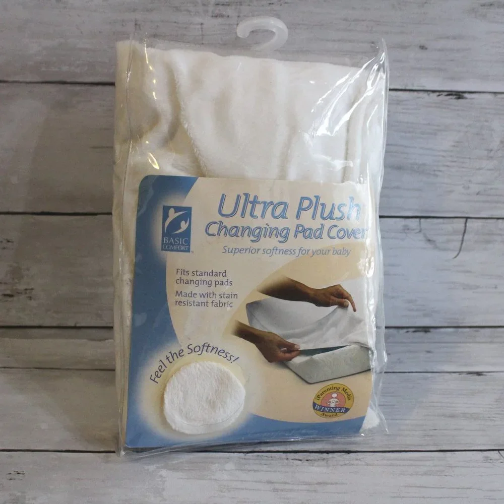 Basic Comfort Ultra Plush Baby Changing Pad Cover